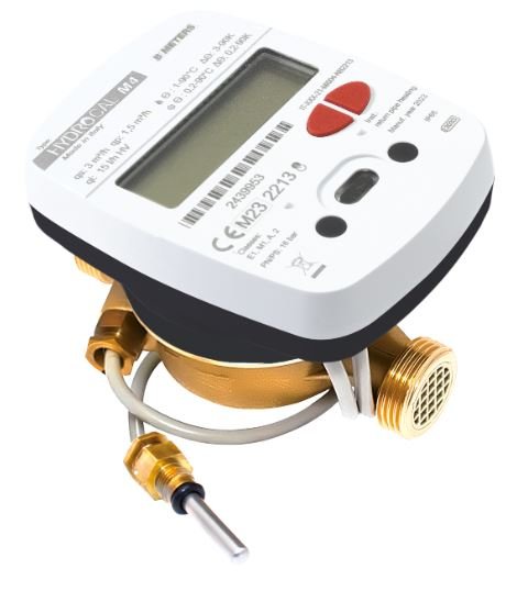 Energiemeter Hydrocal-M4 Q=2,5m3/u DN20 3/4 (4/4)